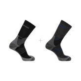 X ULTRA ACCESS CREW 2-PACK - Unisex Socks