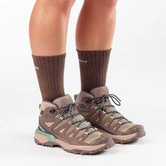 X ULTRA 360 LEATHER MID GORE-TEX - Hiking & backpacking shoes - Women