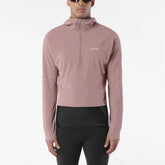 SENSE AERO HYBRID - Men's Midlayer Jacket with hood