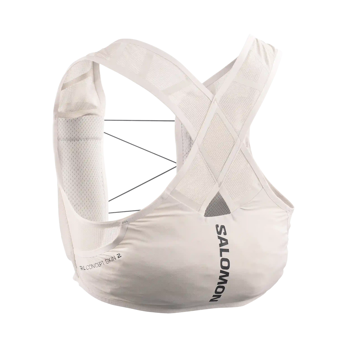 GRAVEL SKIN 2 - Unisex Running Vest with flasks included