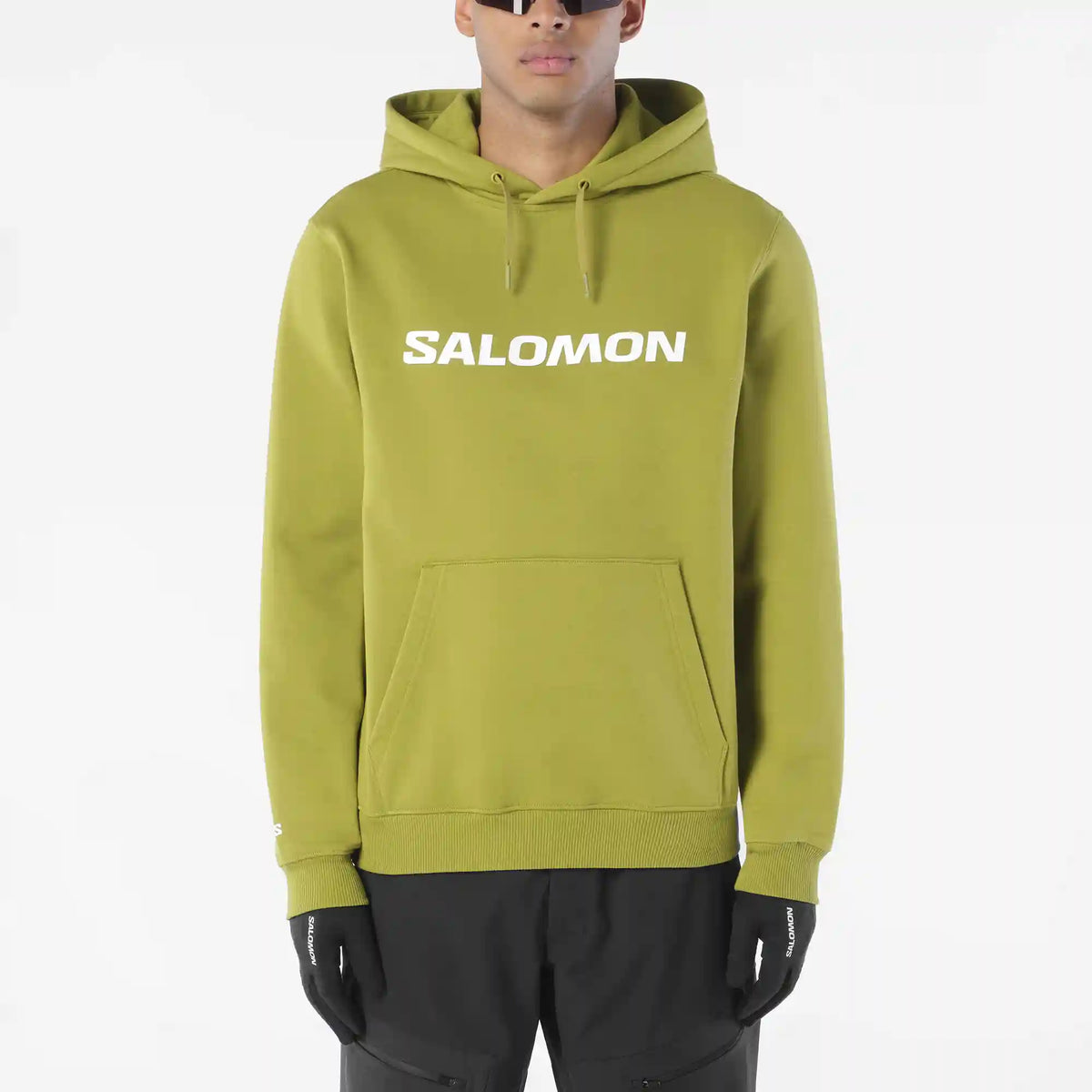 SALOMON LOGO - Men's Hooded Sweatshirt