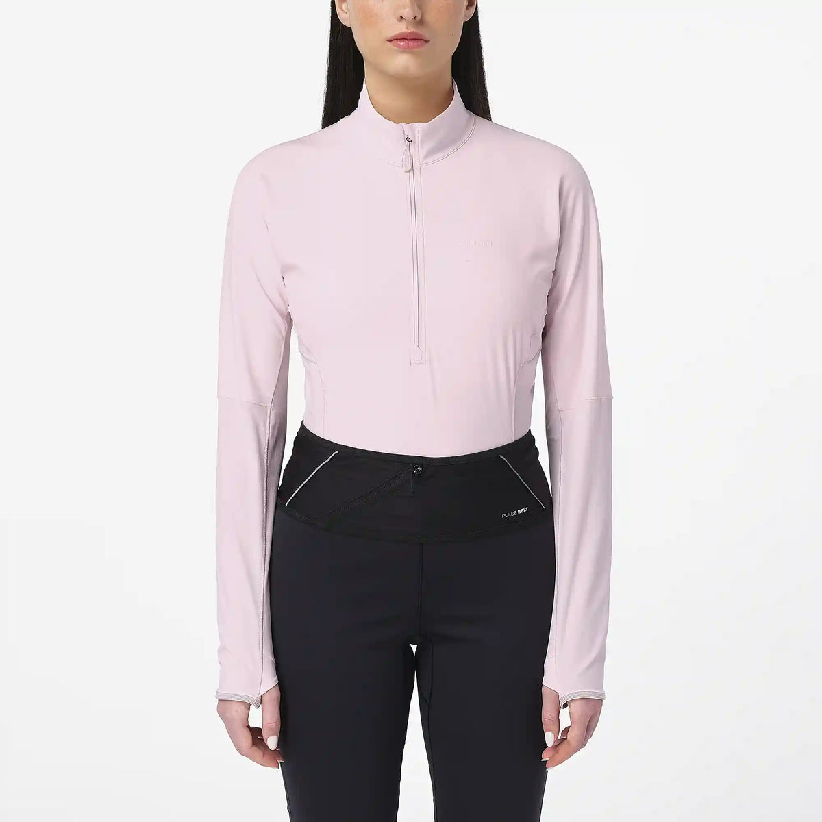 SENSE AERO HYBRID - Women’s Half Zip Midlayer