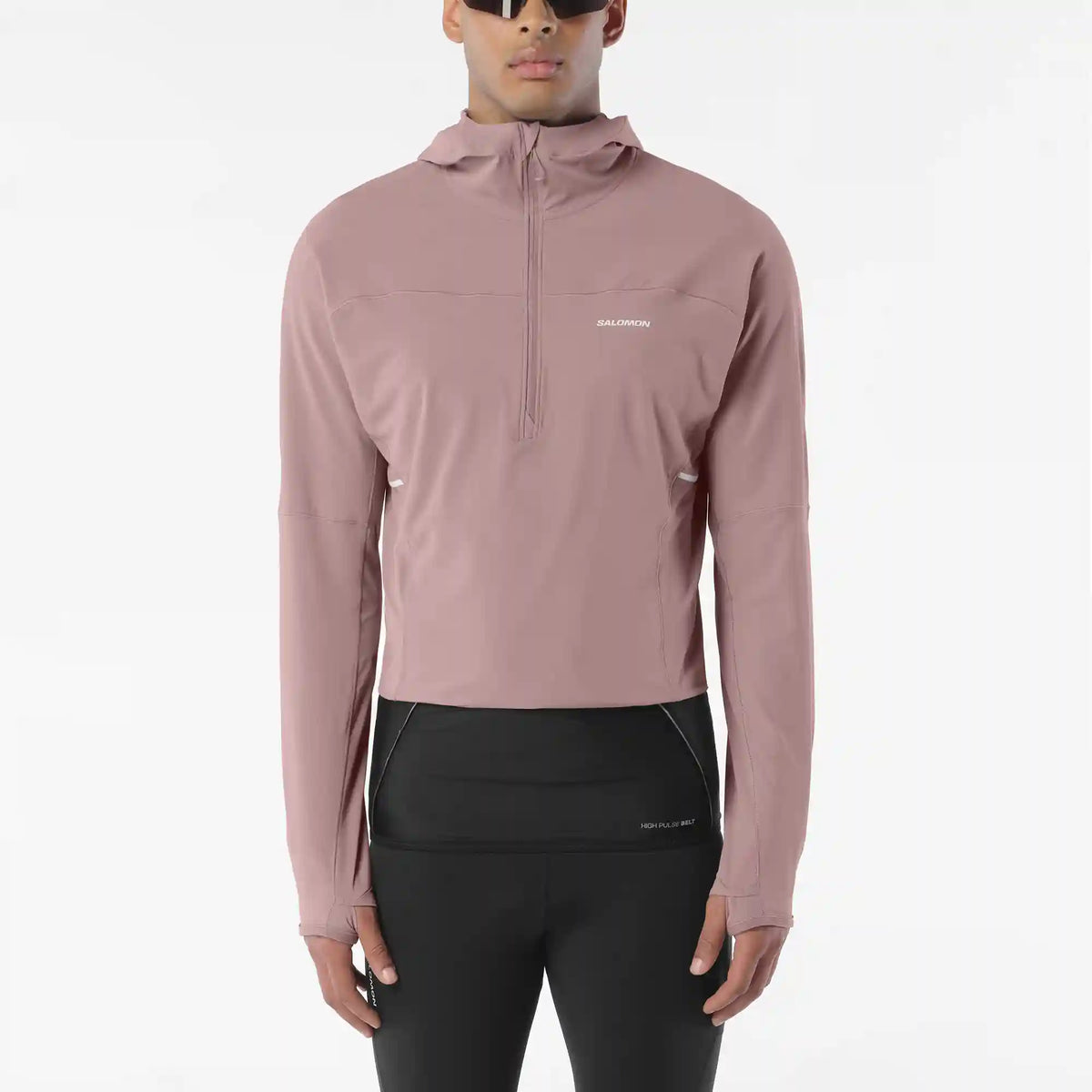 SENSE AERO HYBRID - Men's Midlayer Jacket with hood