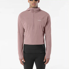 SENSE AERO HYBRID - Men's Midlayer Jacket with hood